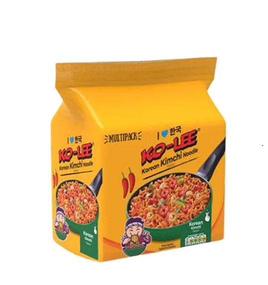 KO-LEE KOREAN KIMCHI NOODLES 4X70G - Kashmir Watan Foodstores