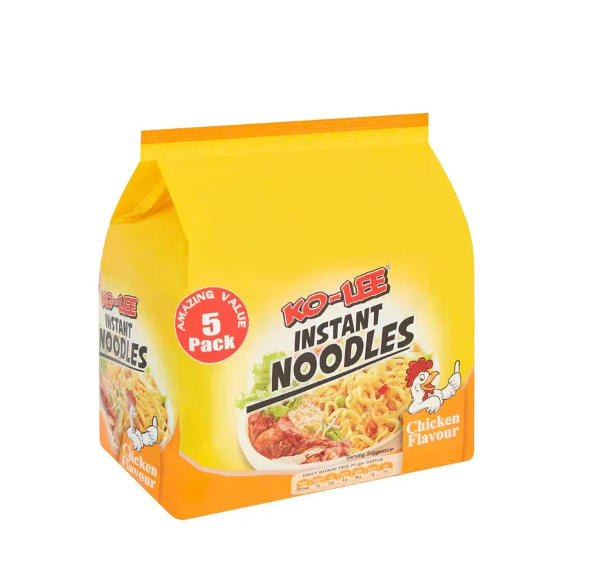 KO-LEE NOODLES CHICKEN FLAV 5PK - Kashmir Watan Foodstores