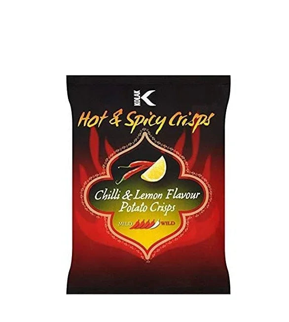 KOLAK HOT &SPICY CHILLI & LEMON 25G - Kashmir Watan Foodstores