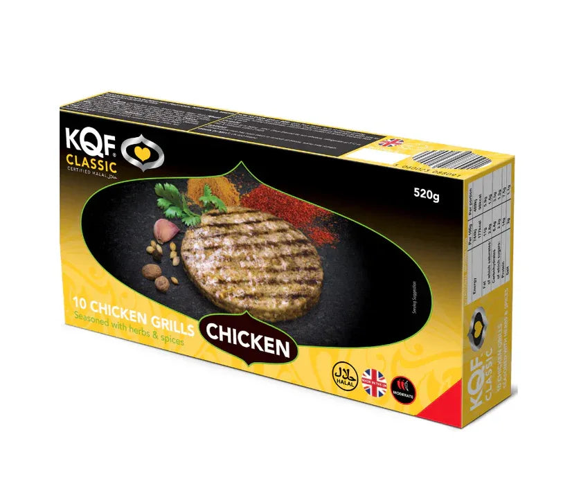 KQF Classic Chicken Grills 10pk - Kashmir Watan Foodstores