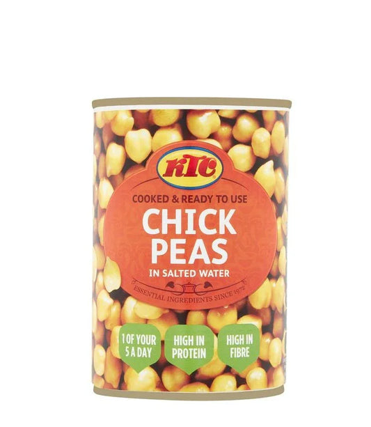 KTC CHICK PEAS 400G - Kashmir Watan Foodstores