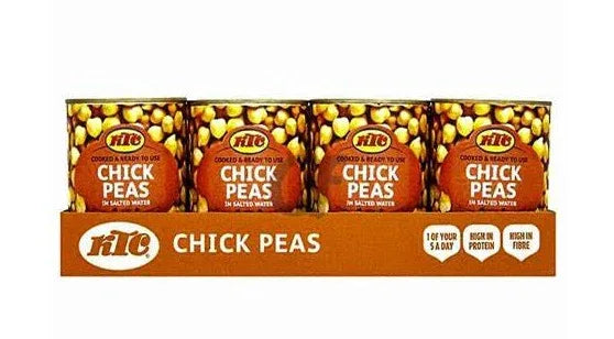 KTC CHICK PEAS CASE 12*400G - Kashmir Watan Foodstores