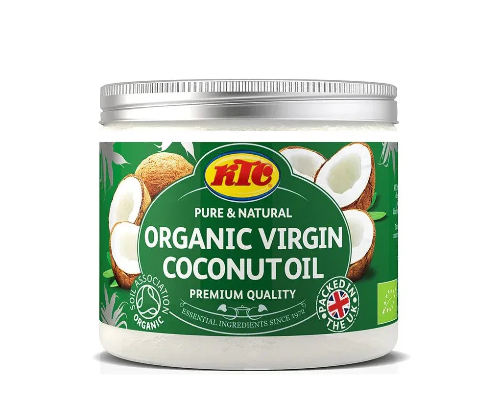 KTC ORGANIC VIRGIN COCONUT OIL 250ML - Kashmir Watan Foodstores