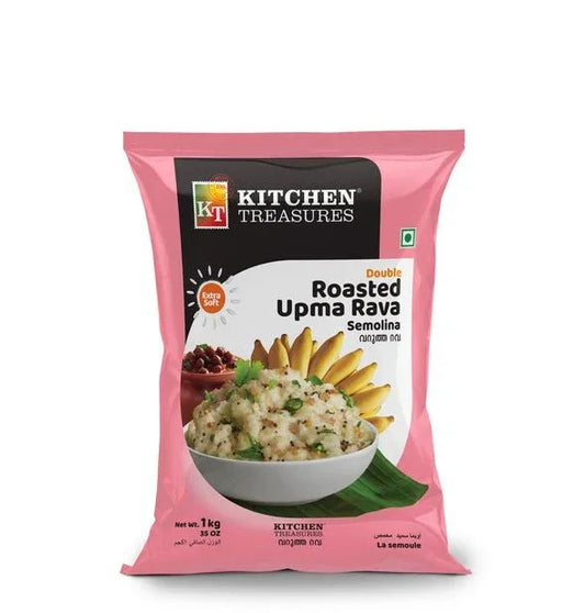 KT ROASTED UPMA RAVA/SEMOLINA 1kg - Kashmir Watan Foodstores
