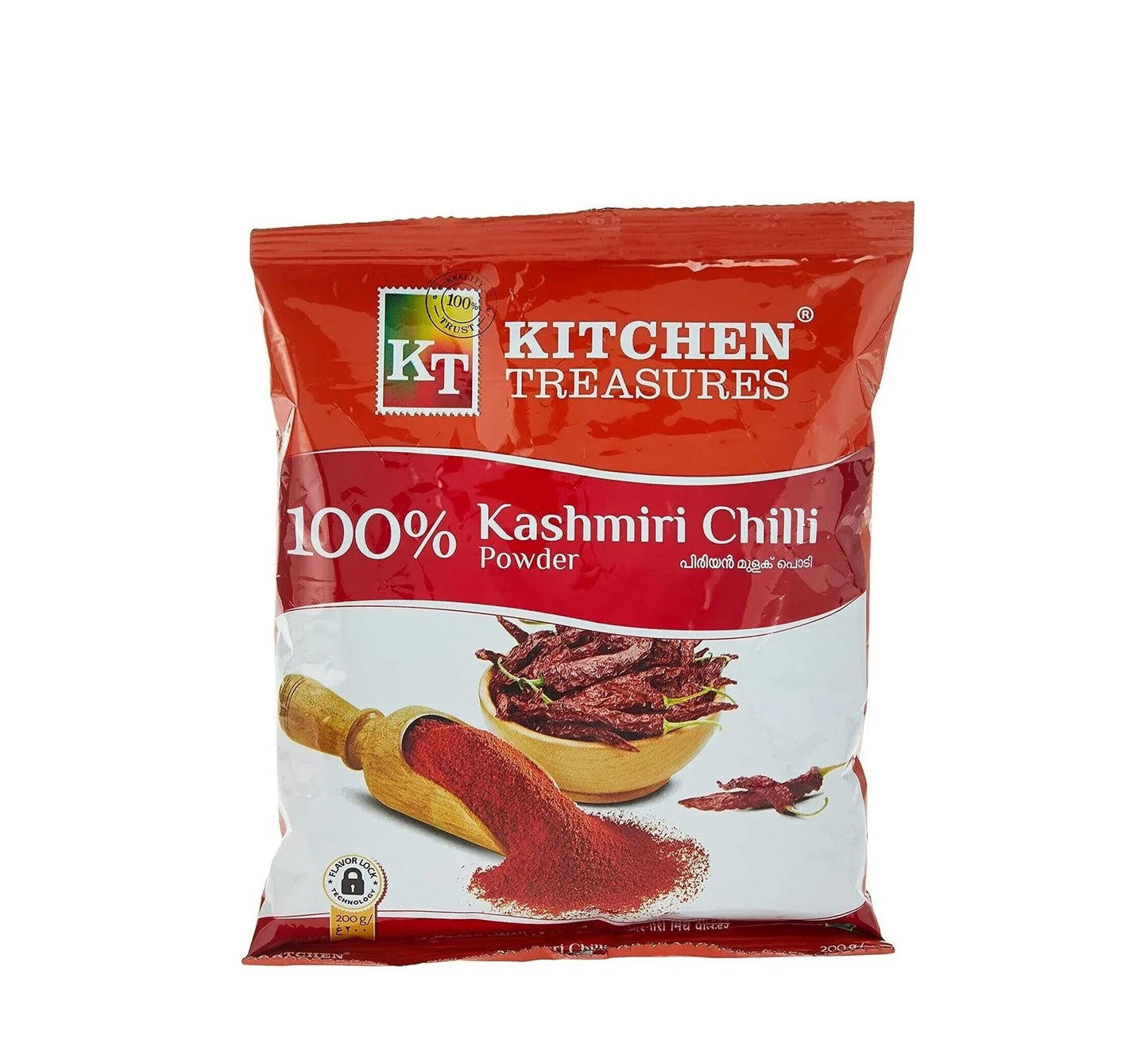 KT KASHMIRI CHILLI POWDER 200G - Kashmir Watan Foodstores