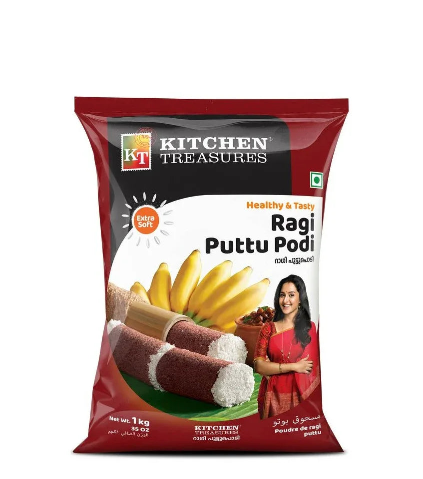 KTS RAGI PUTTU PODI 1KG - Kashmir Watan Foodstores