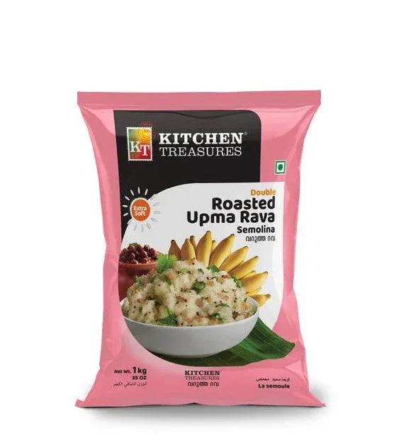 KTS ROASTED SEMOLINA / RAVA 1KG - Kashmir Watan Foodstores