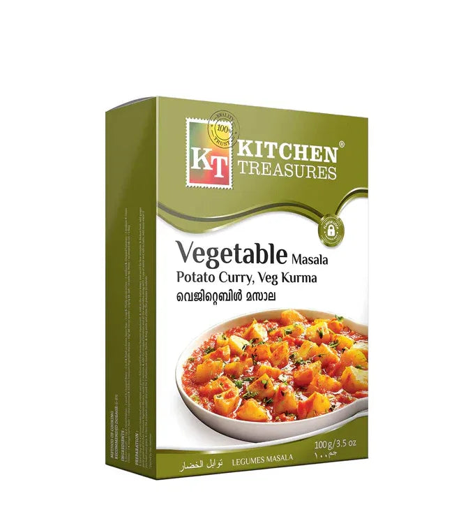 KTS VEGETABLE MASALA 100G - Kashmir Watan Foodstores