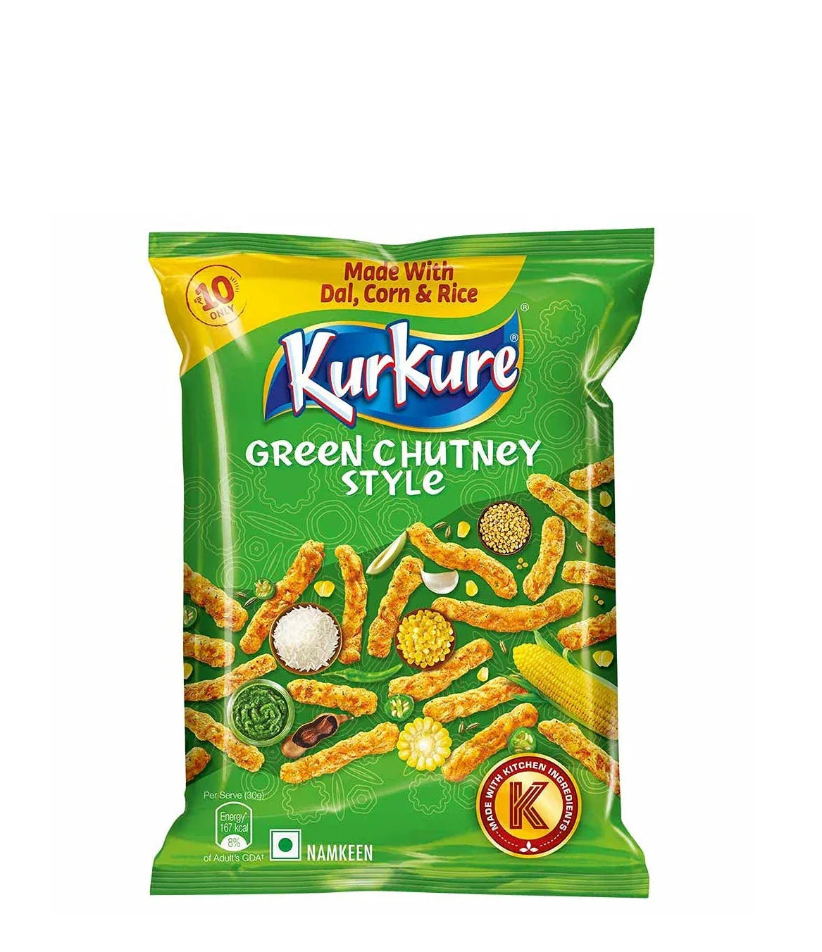 KURKURE GREEN CHUNEY 68G - Kashmir Watan Foodstores