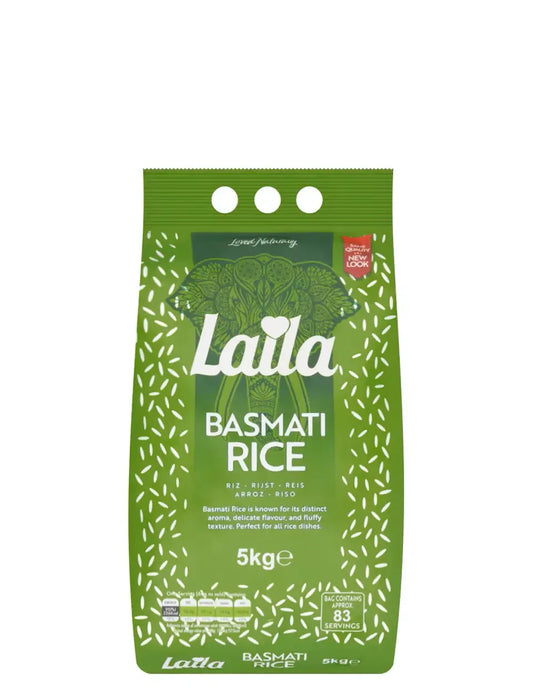 LAILA BASMATI RICE 5KG - Kashmir Watan Foodstores