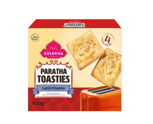 ZULEKHA LAMB KHEEMA PARATHA TOASTIES 400g - Kashmir Watan Foodstores