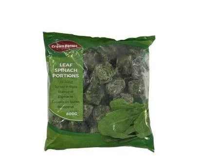 C/F LEAF SPINACH PORTION BOX - Kashmir Watan Foodstores