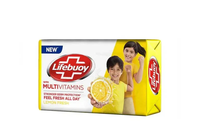 LIFEBUOY M/VITAMIN LEMON SOAP 130G - Kashmir Watan Foodstores