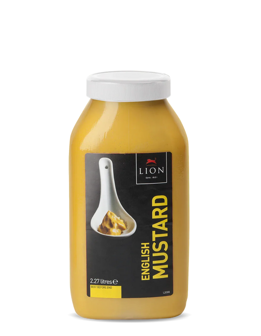 LION ENGLISH MUSTARD JAR 2.27LTR - Kashmir Watan Foodstores