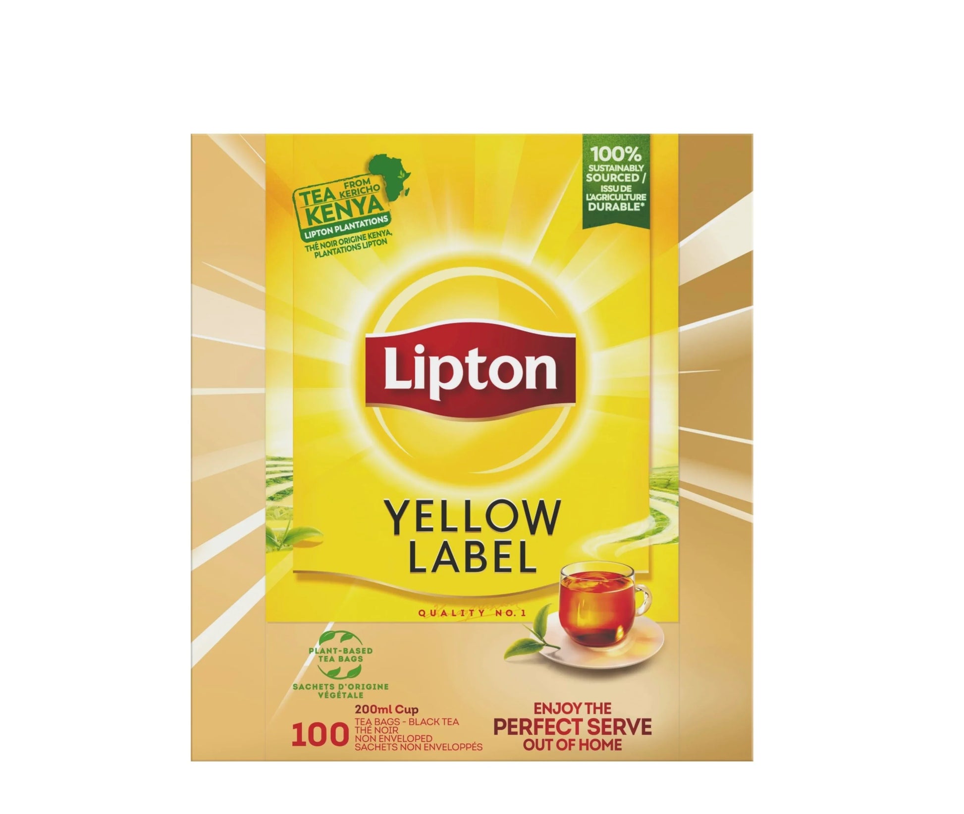 LIPTON YELLOW LABEL 100'S TB - Kashmir Watan Foodstores
