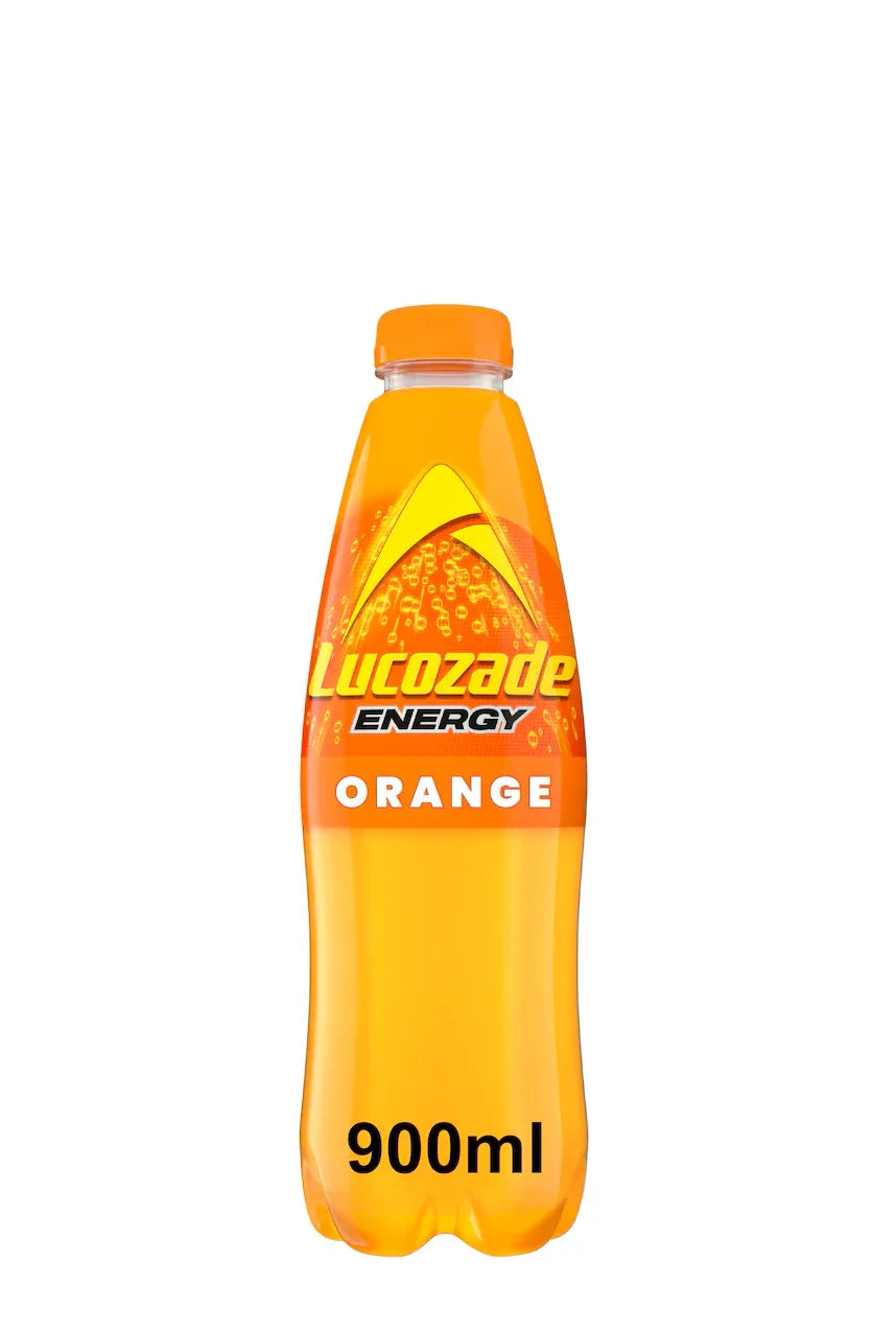 LUCOZADE ORANGE ENERGY DRINK 900ML PM£2 - Kashmir Watan Foodstores