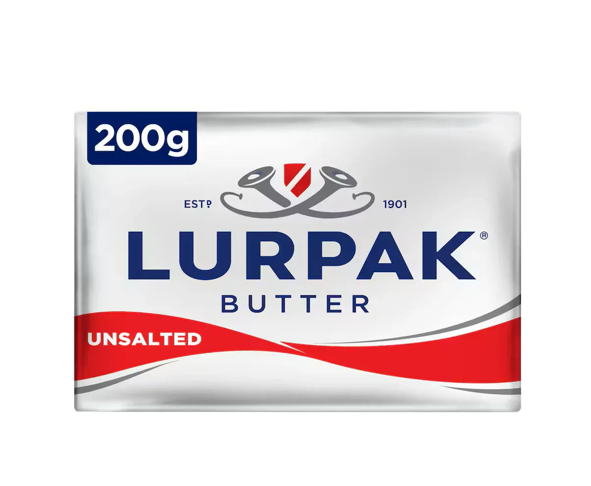 LURPAK UNSALTED BUTTER 200G - Kashmir Watan Foodstores