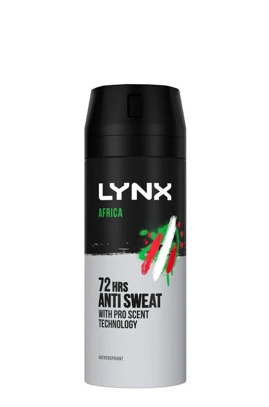 LYNX ANTI PERSPIRANT AFRICA 150ML - Kashmir Watan Foodstores