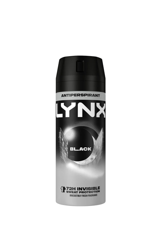 LYNX BLACK DEODRANT BODY SPRAY 150ML - Kashmir Watan Foodstores