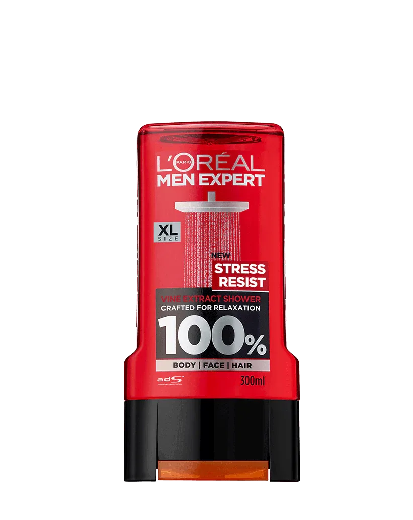 LOREAL MEN EXPRT SHOWER GEL SRTRESS RESIST 300ML - Kashmir Watan Foodstores