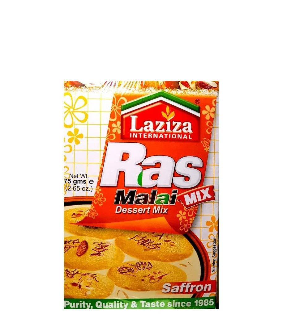 LAZIZA RASMALAI SAFFRANI 75G - Kashmir Watan Foodstores