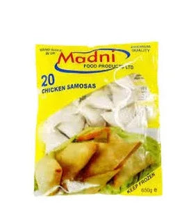 MADNI CHICKEN SAMOSA 20PCS - Kashmir Watan Foodstores