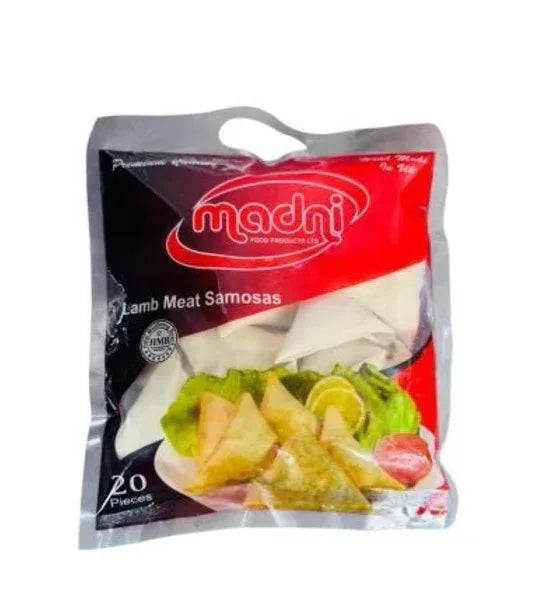 MADNI LAMB SAMOSA 20'S - Kashmir Watan Foodstores