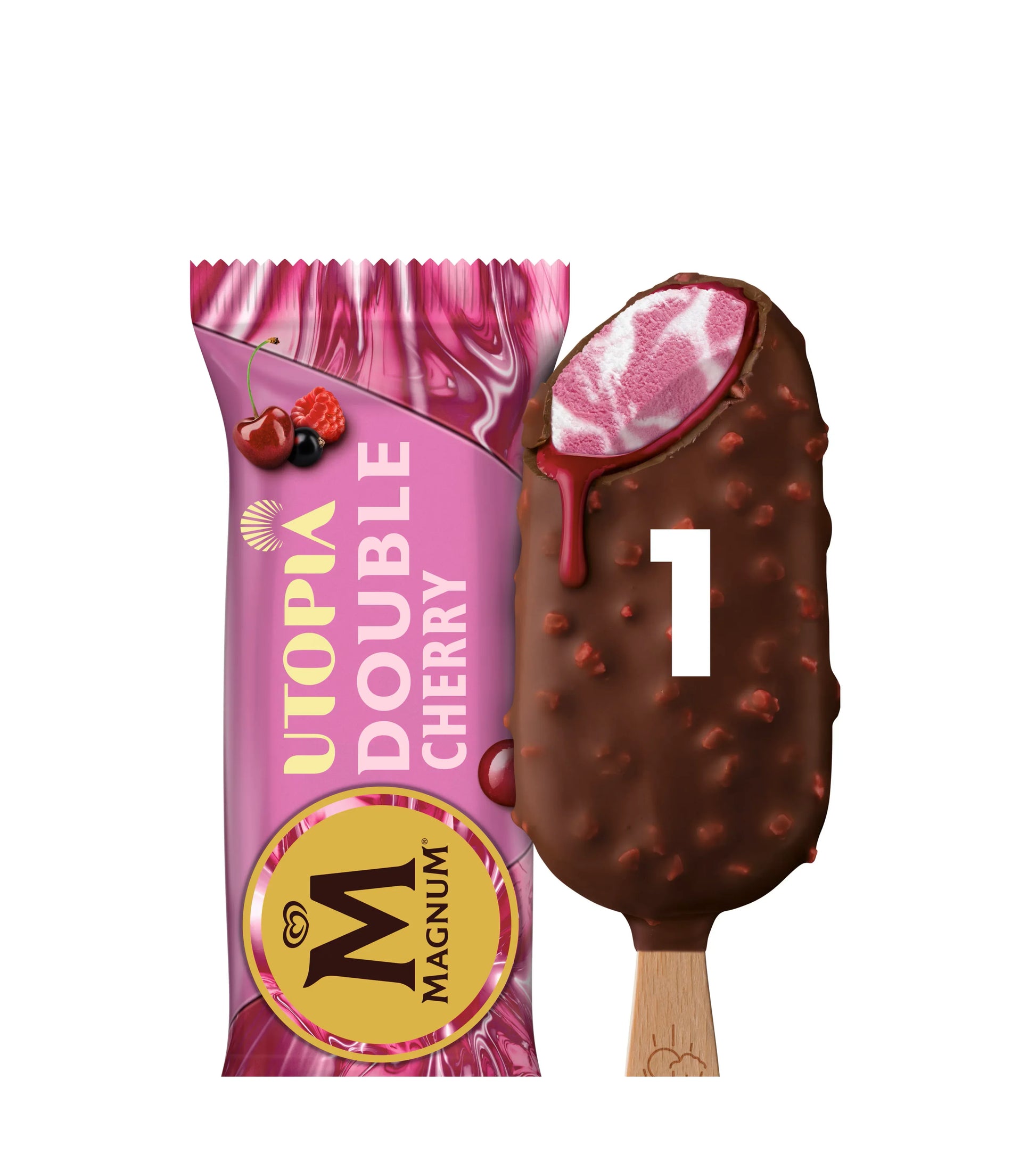 MAGNUM DOUBLE CHERRY 85ML - Kashmir Watan Foodstores