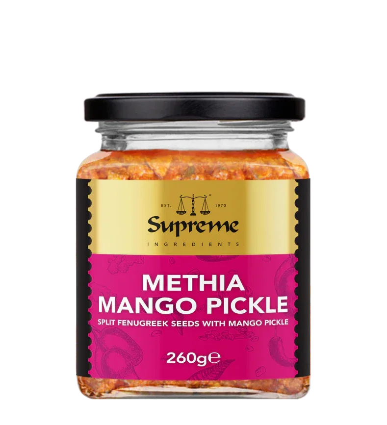 SQ MANGO METHIA PICKLE 260G - Kashmir Watan Foodstores