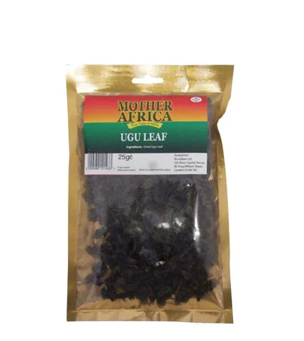 UGU LEAVES 25G (MOTHER AFRICA) - Kashmir Watan Foodstores