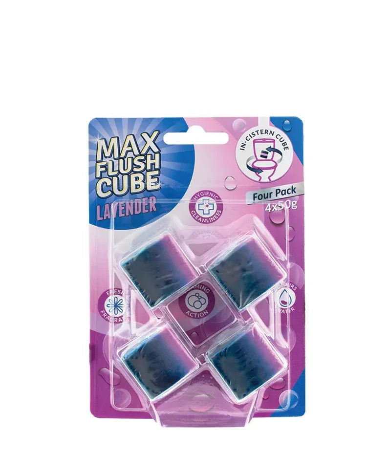 MAX FLUSH CUBES 4PKX50G - Kashmir Watan Foodstores