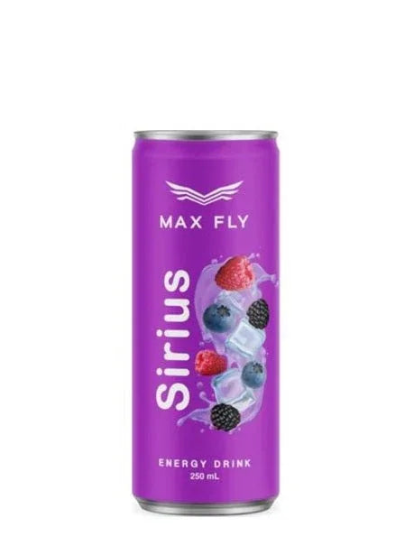 MAX FLY SIRIUS ENERGY DRINK 250ML - Kashmir Watan Foodstores