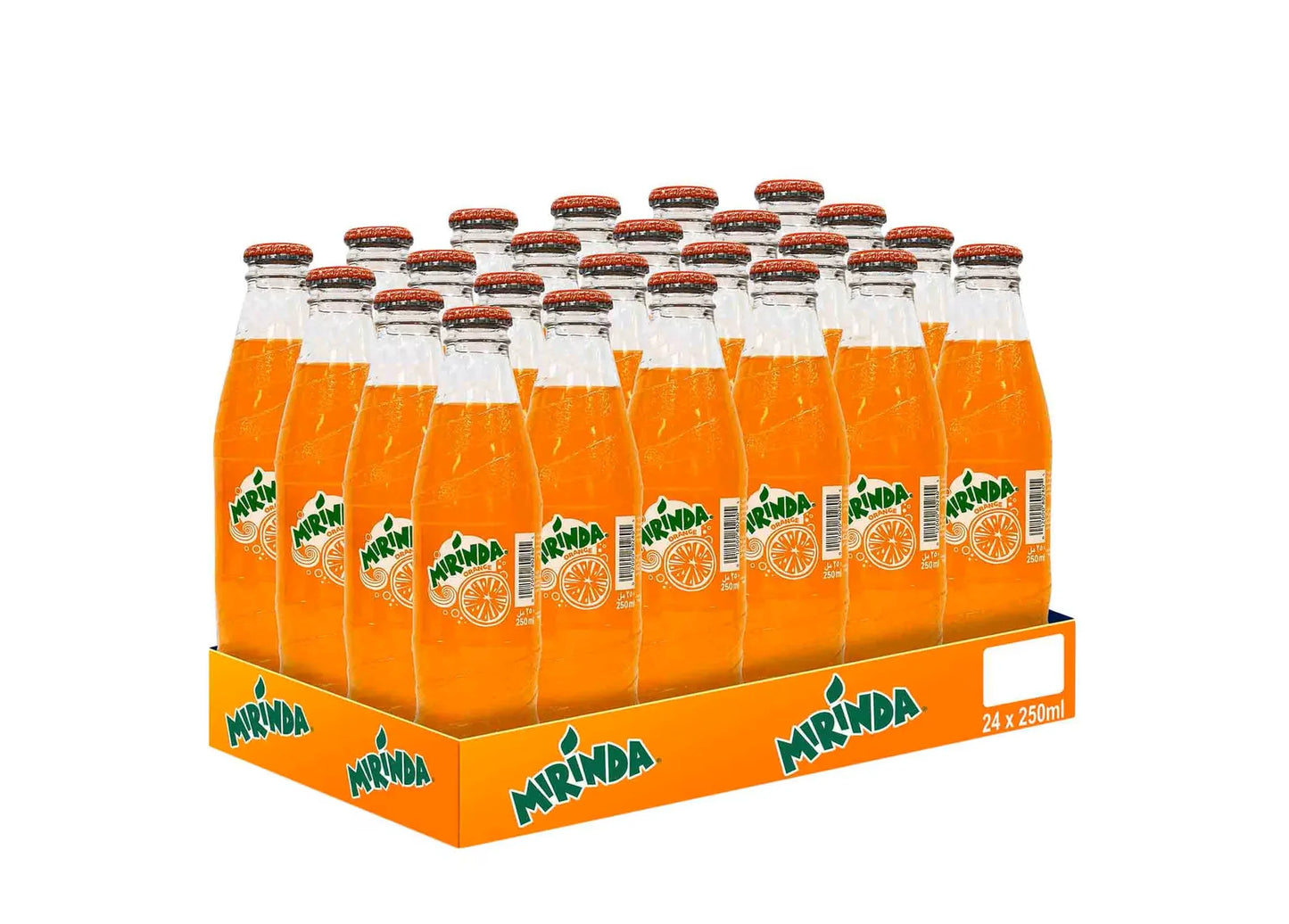 MIRINDA ORANGE BOTTLE 24X250ML - Kashmir Watan Foodstores