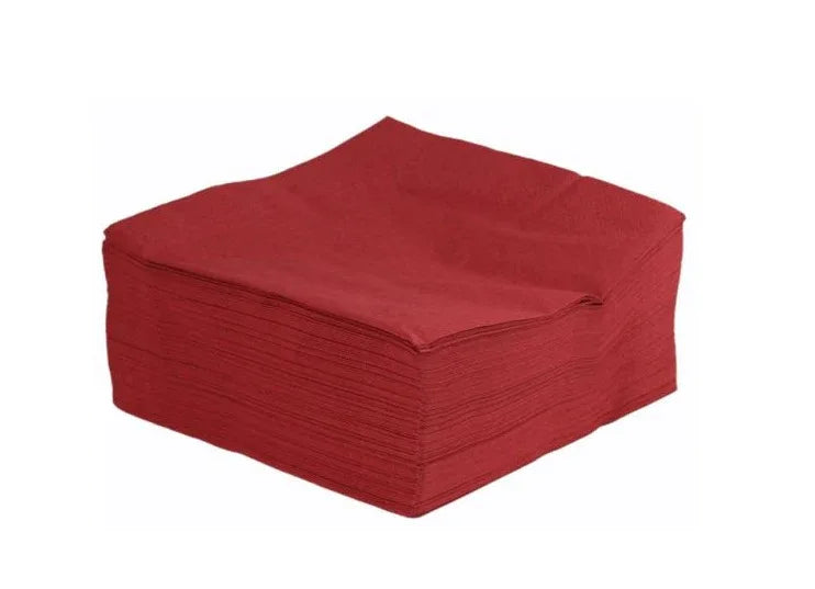 MOBINATION 2PLY NAPKIN BURGUNDY 40CM 100PCS - Kashmir Watan Foodstores