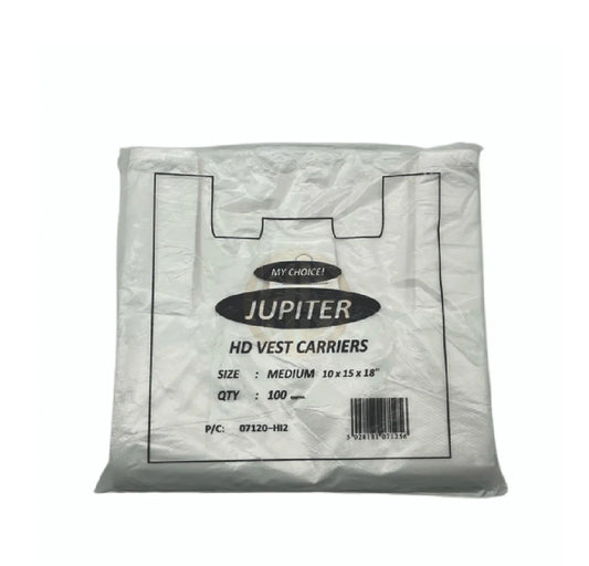 MY CHOICE JUPITER VEST CARRIER BAG 100'S - Kashmir Watan Foodstores