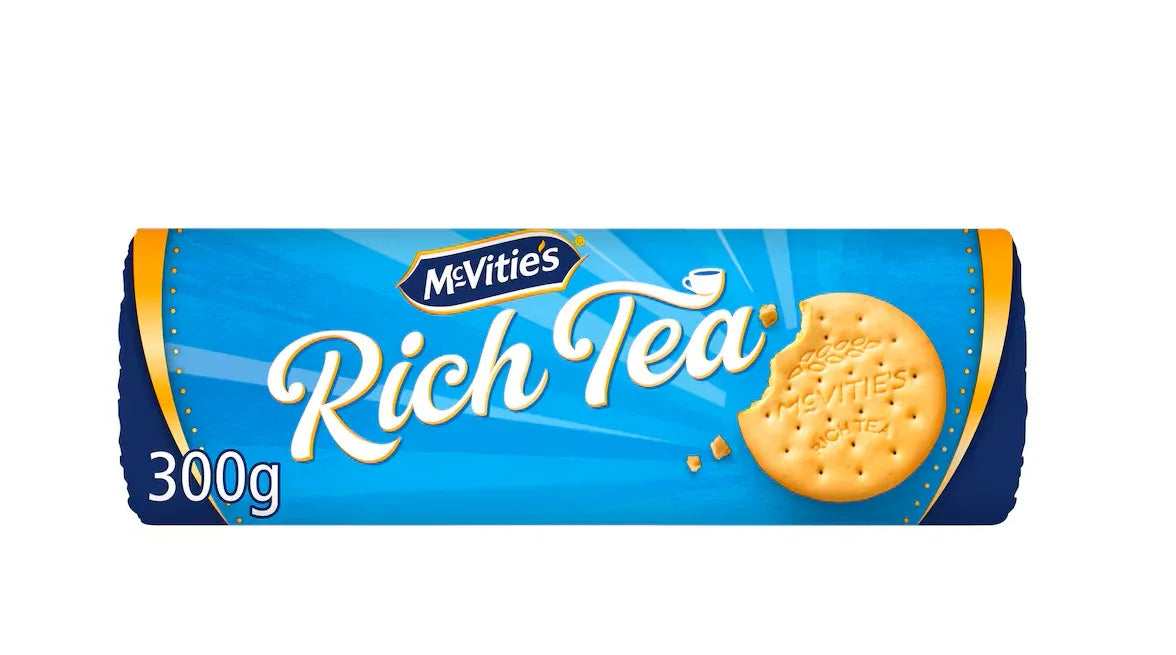 McVITIES RICH TEA BISCUITS 300G PM£1.89 - Kashmir Watan Foodstores