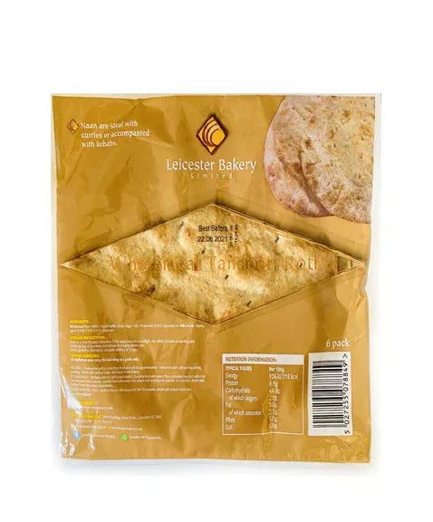 LB NAN W/MEAL 6 TANDOORI NAAN - Kashmir Watan Foodstores