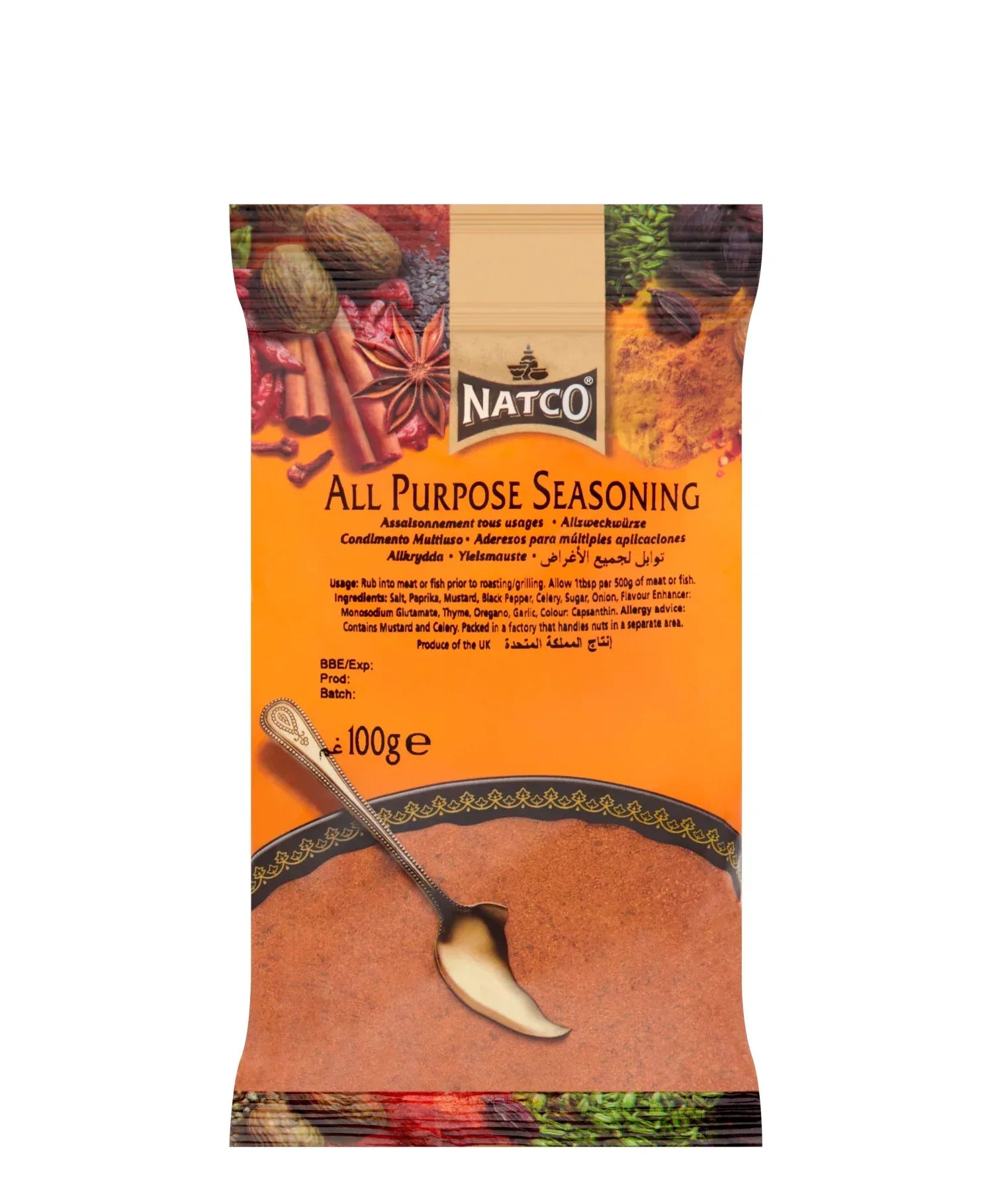 NATCO ALL PURPOSE SEASONING 100G - Kashmir Watan Foodstores