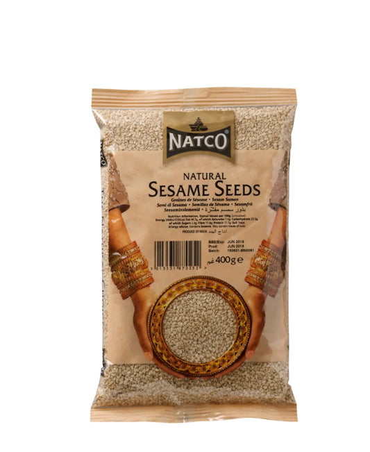 NATCO HULLED SESAME SEEDS 400G - Kashmir Watan Foodstores