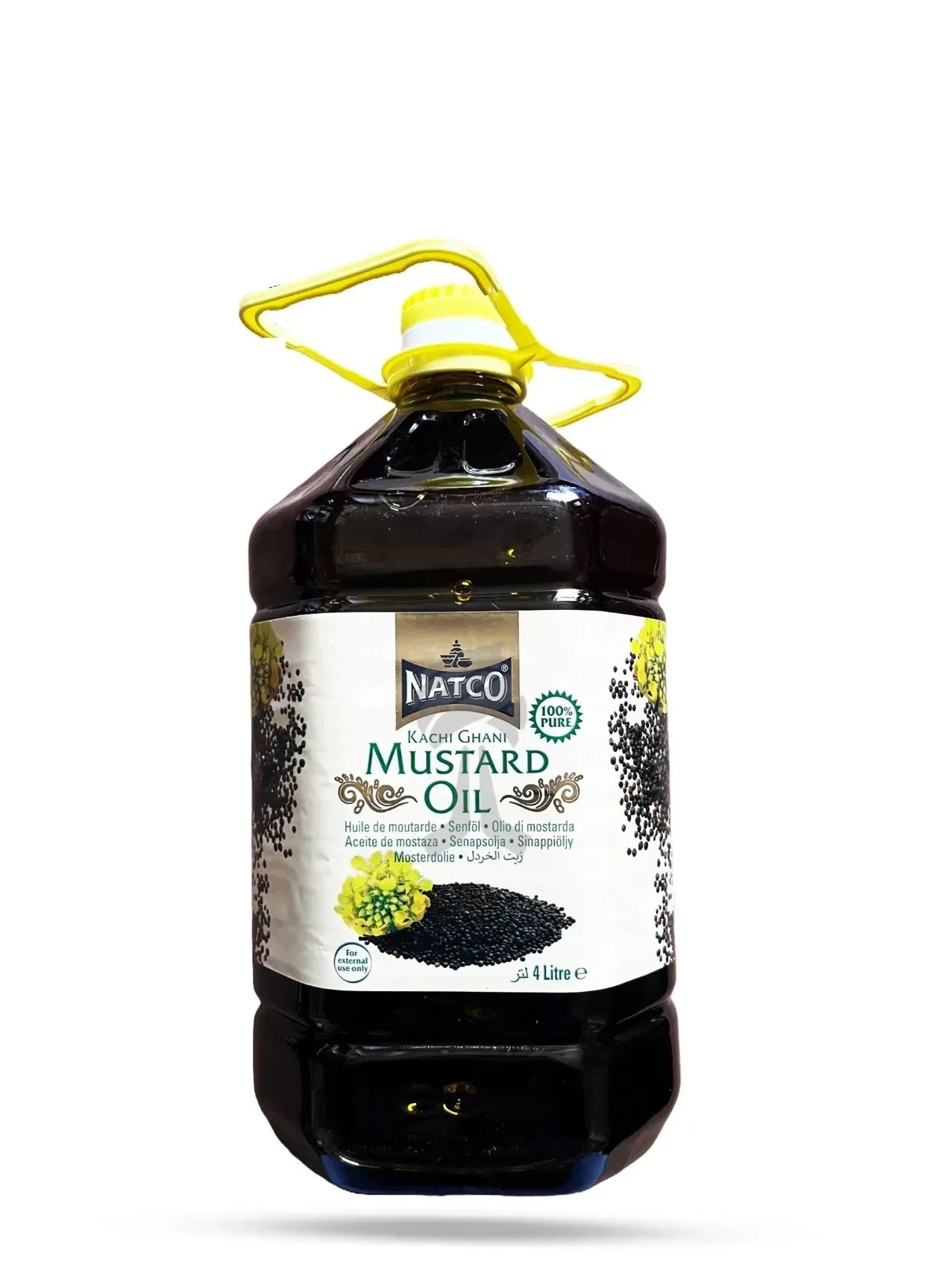 NATCO MUSTARD OIL 4L - Kashmir Watan Foodstores