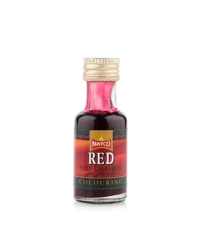 NATCO RED FOOD COLOUR 28ML - Kashmir Watan Foodstores