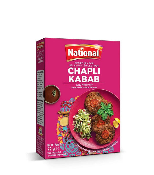 NATIONAL CHAPLI KABAB 72G - Kashmir Watan Foodstores