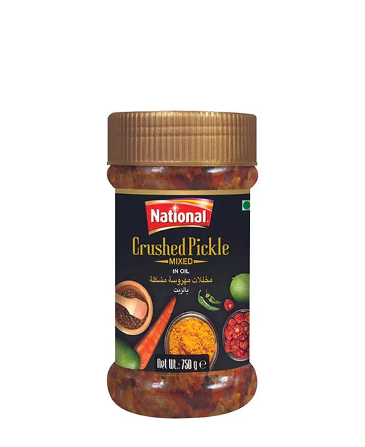NATIONAL CRUSHED PICKLE 750G - Kashmir Watan Foodstores