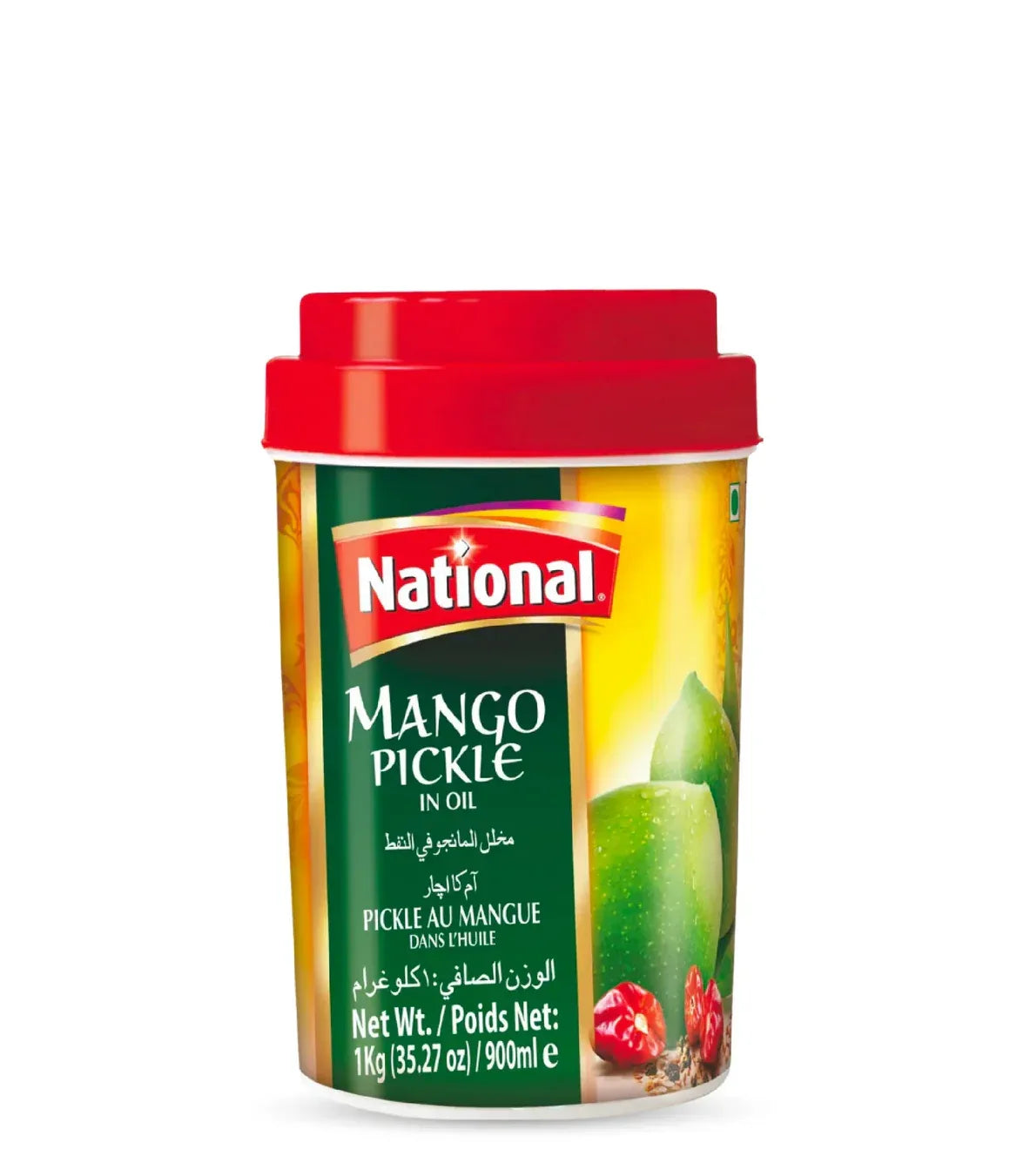 NATIONAL MANGO PICKLE 1KG - Kashmir Watan Foodstores
