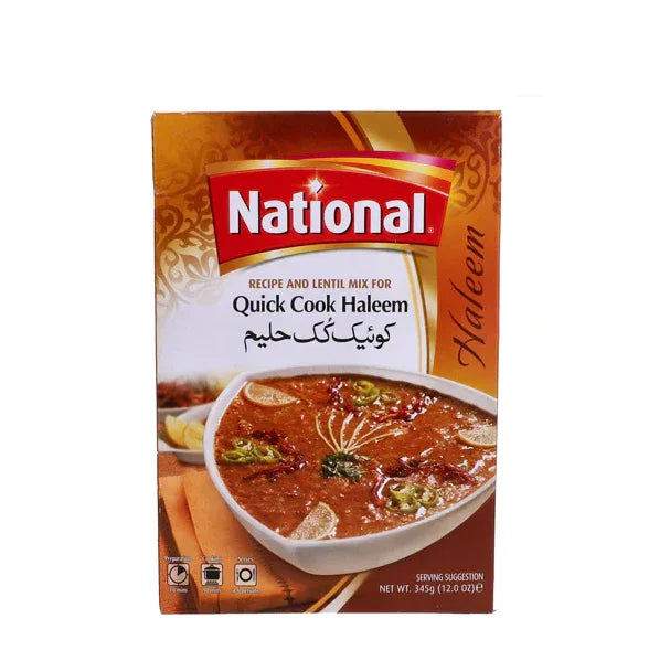 NATIONAL QUICK HALEEM MIX 345G - Kashmir Watan Foodstores