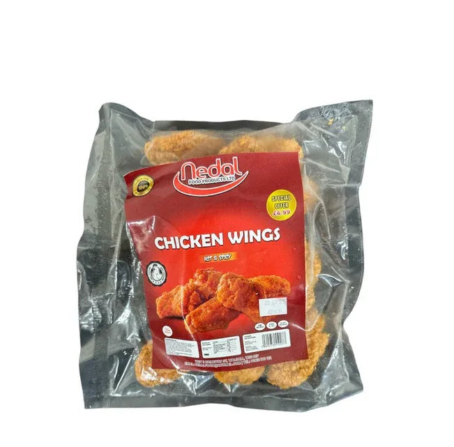 HOT & SPICY CHICKEN WINGS 700G (NEDAL) - Kashmir Watan Foodstores