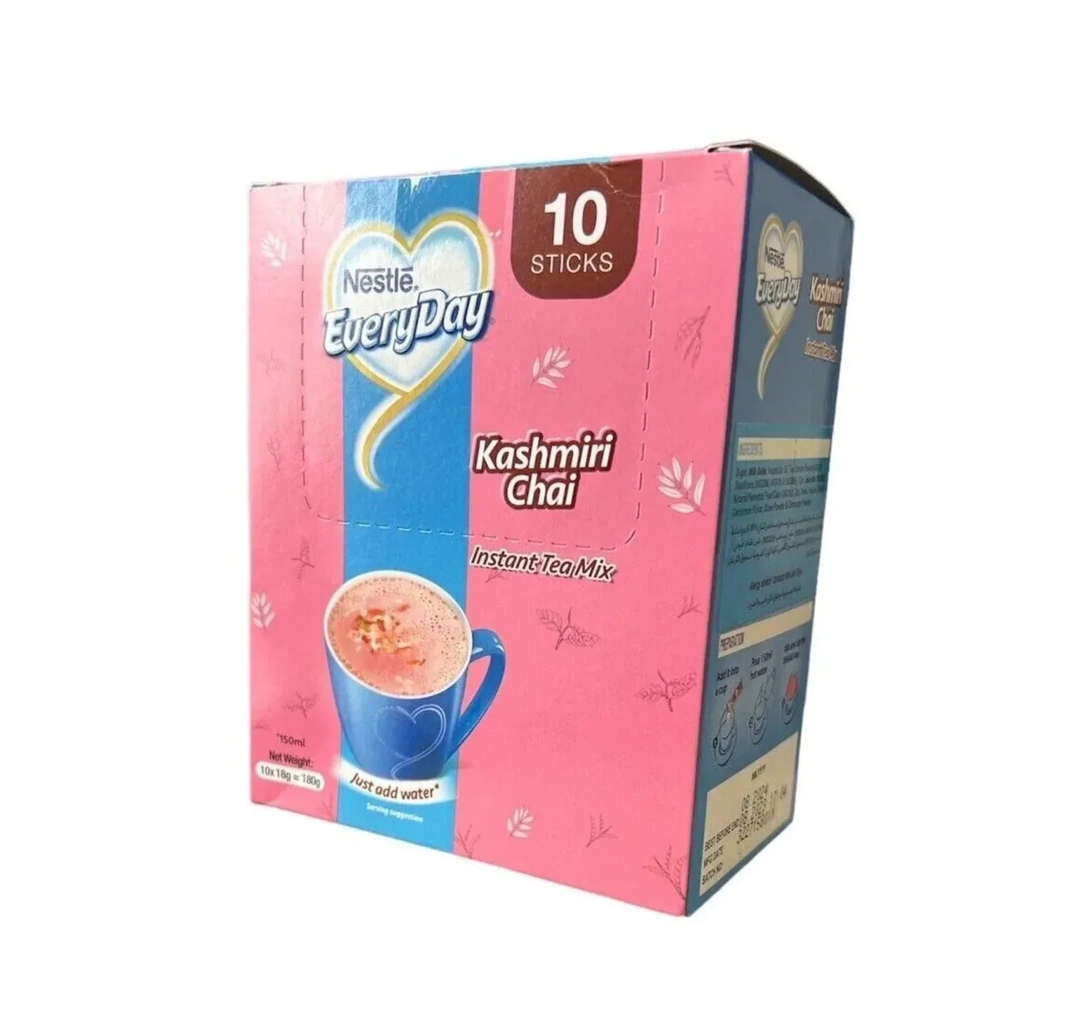 NESTLE EVERYDAY INSTANT KASHMIRI CHAI 10X18g - Kashmir Watan Foodstores