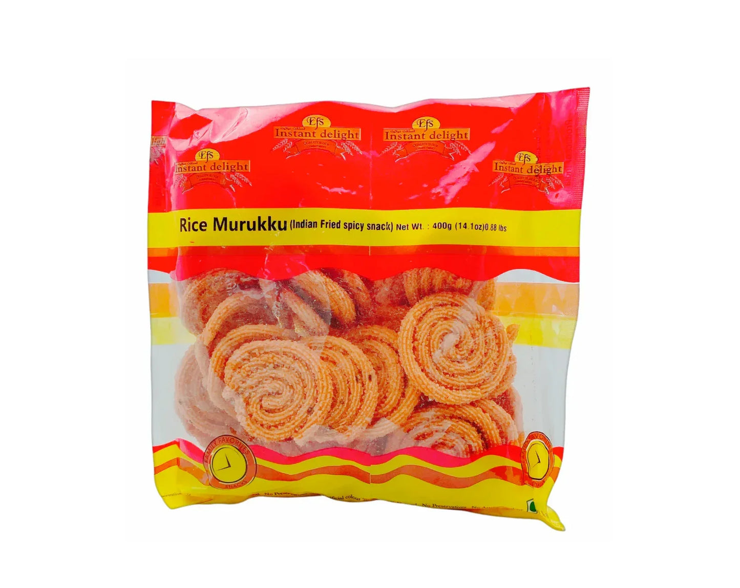 NILMELS RICE MURUKKU SPICY 200G - Kashmir Watan Foodstores