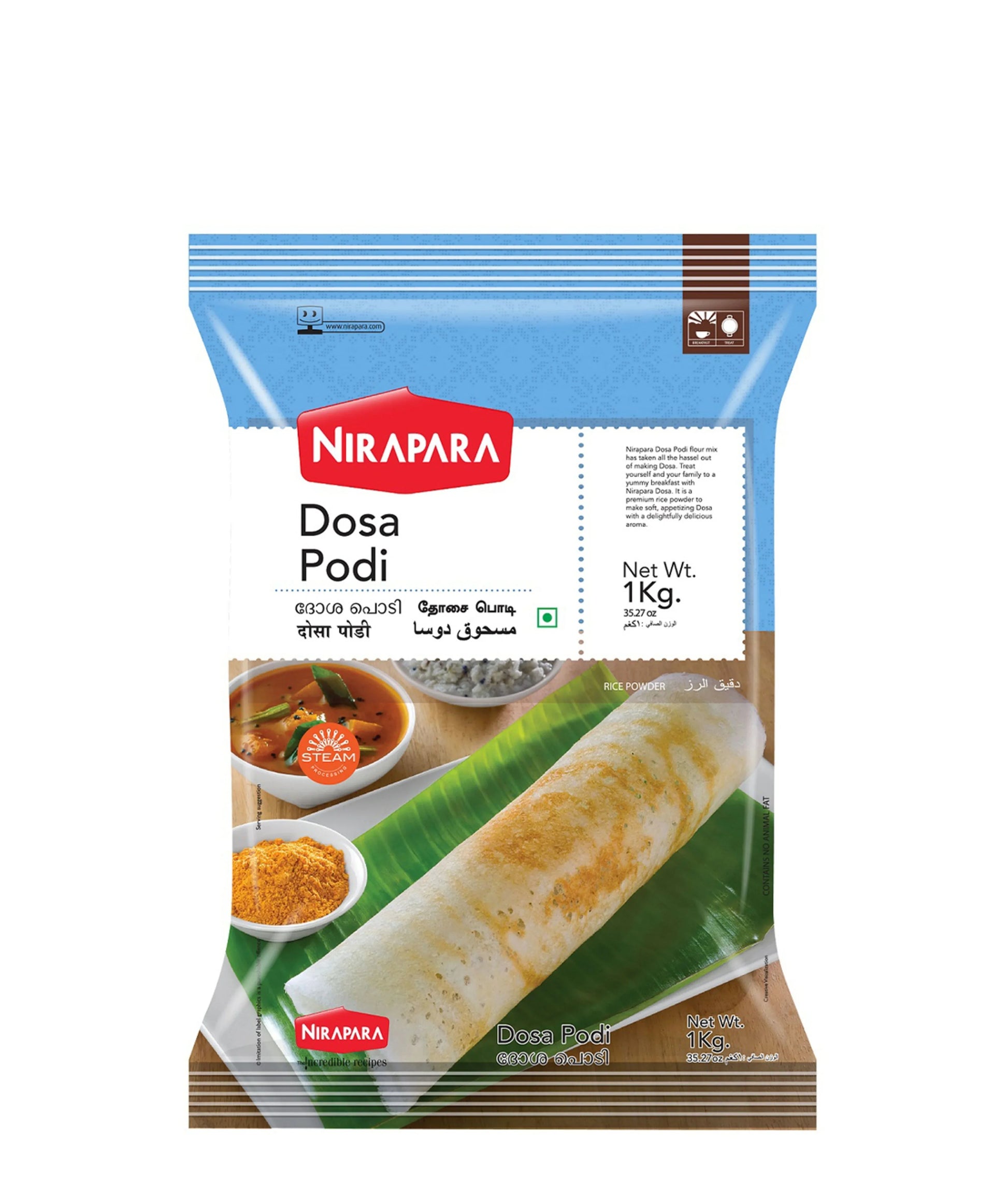 NIRAPARA DOSA PODI 1KG - Kashmir Watan Foodstores