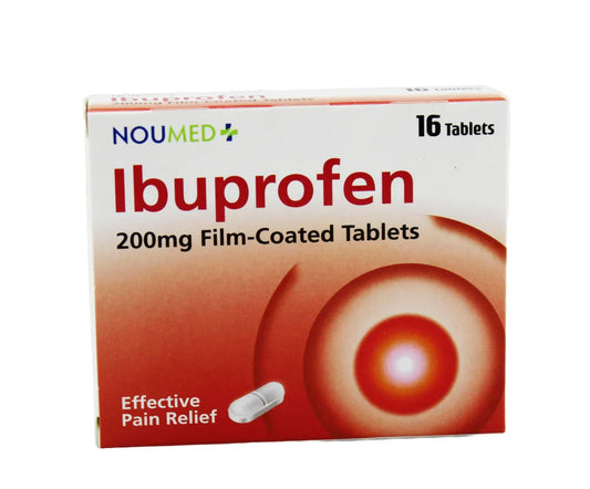 NOUMED IBUPROFEN 16'S 200mg - Kashmir Watan Foodstores